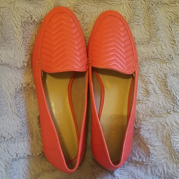 Talbots Shoes - Talbots Ryan Coral Leather Loafer